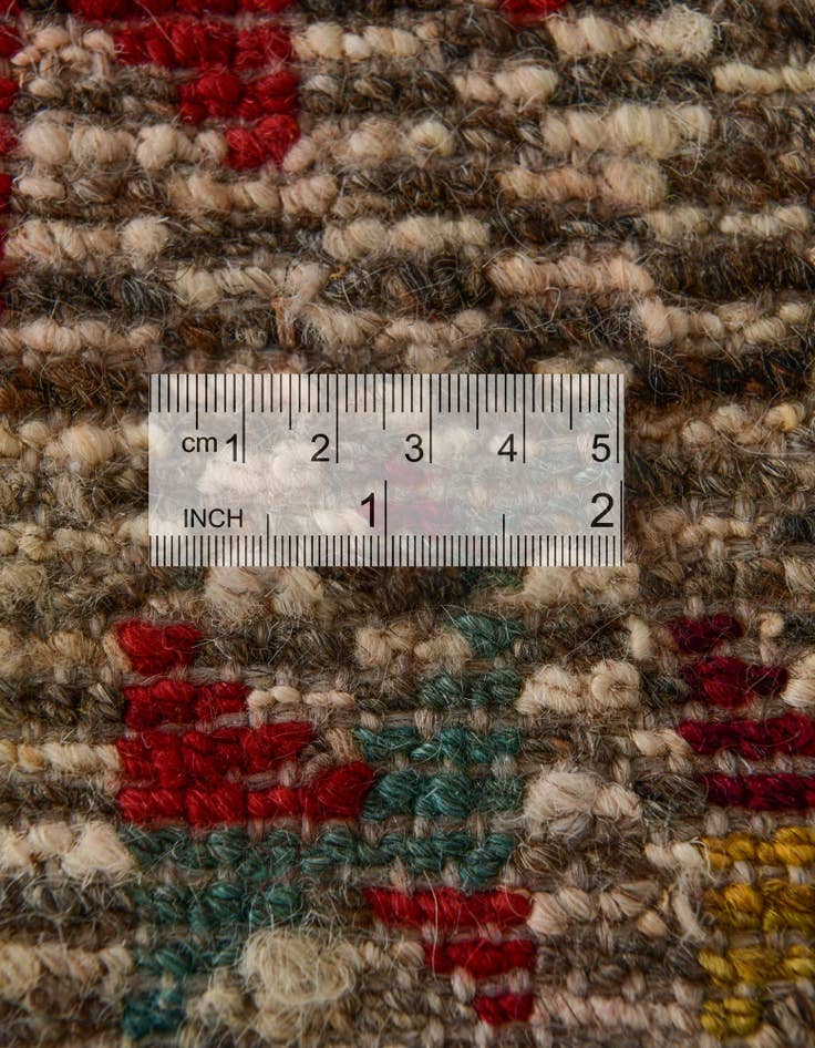 Detail image of 2' 9 x 3' 11 Hand Knotted Balouch Wool Rug