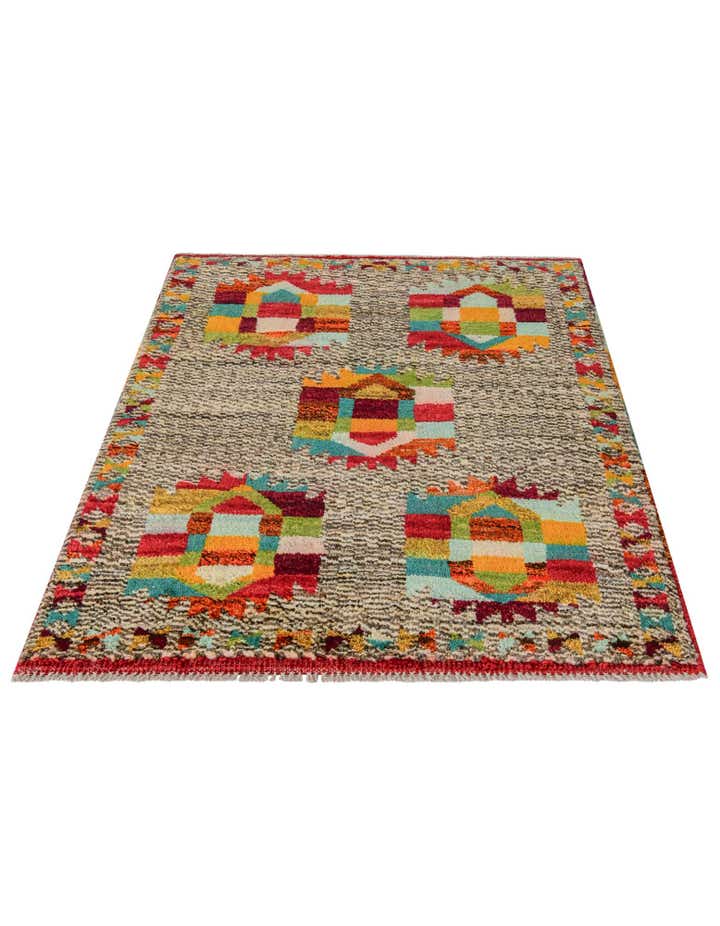 2' 9 x 3' 11 Hand Knotted Balouch Wool Rug