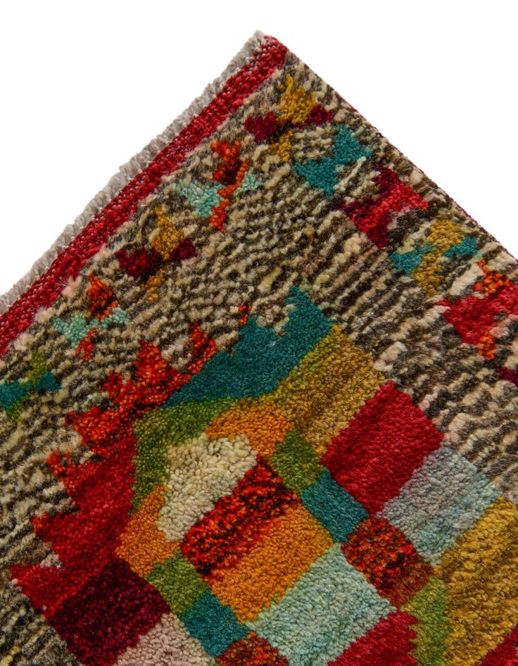 Detail image of 2' 9 x 3' 11 Hand Knotted Balouch Wool Rug