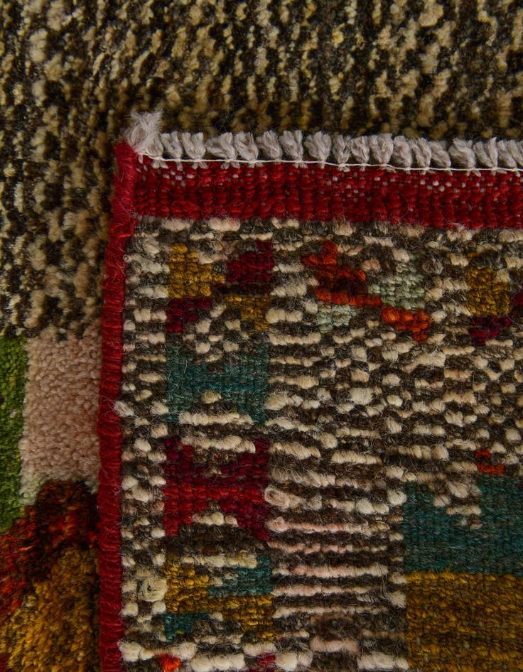 Detail image of 2' 9 x 3' 11 Hand Knotted Balouch Wool Rug