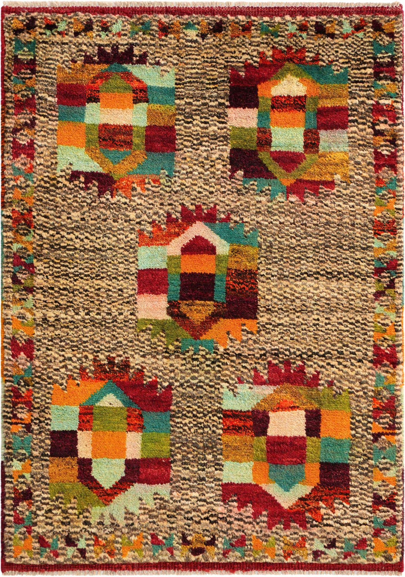 2' 9 x 3' 11 Hand Knotted Balouch Wool Rug