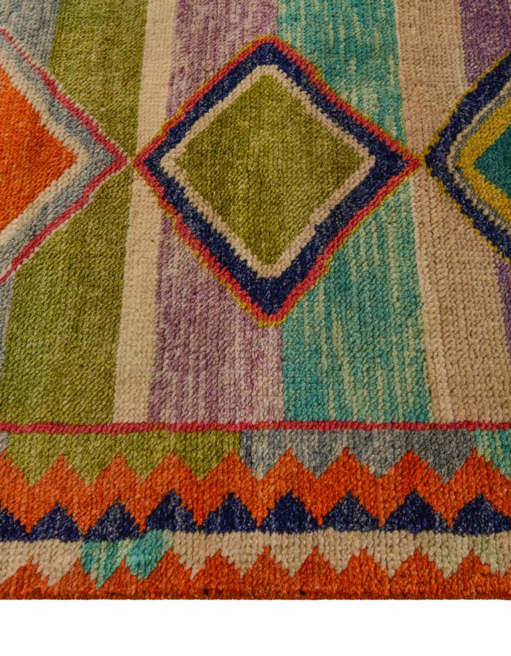 Detail image of 2' 8 x 3' 10 Hand Knotted Balouch Wool Rug