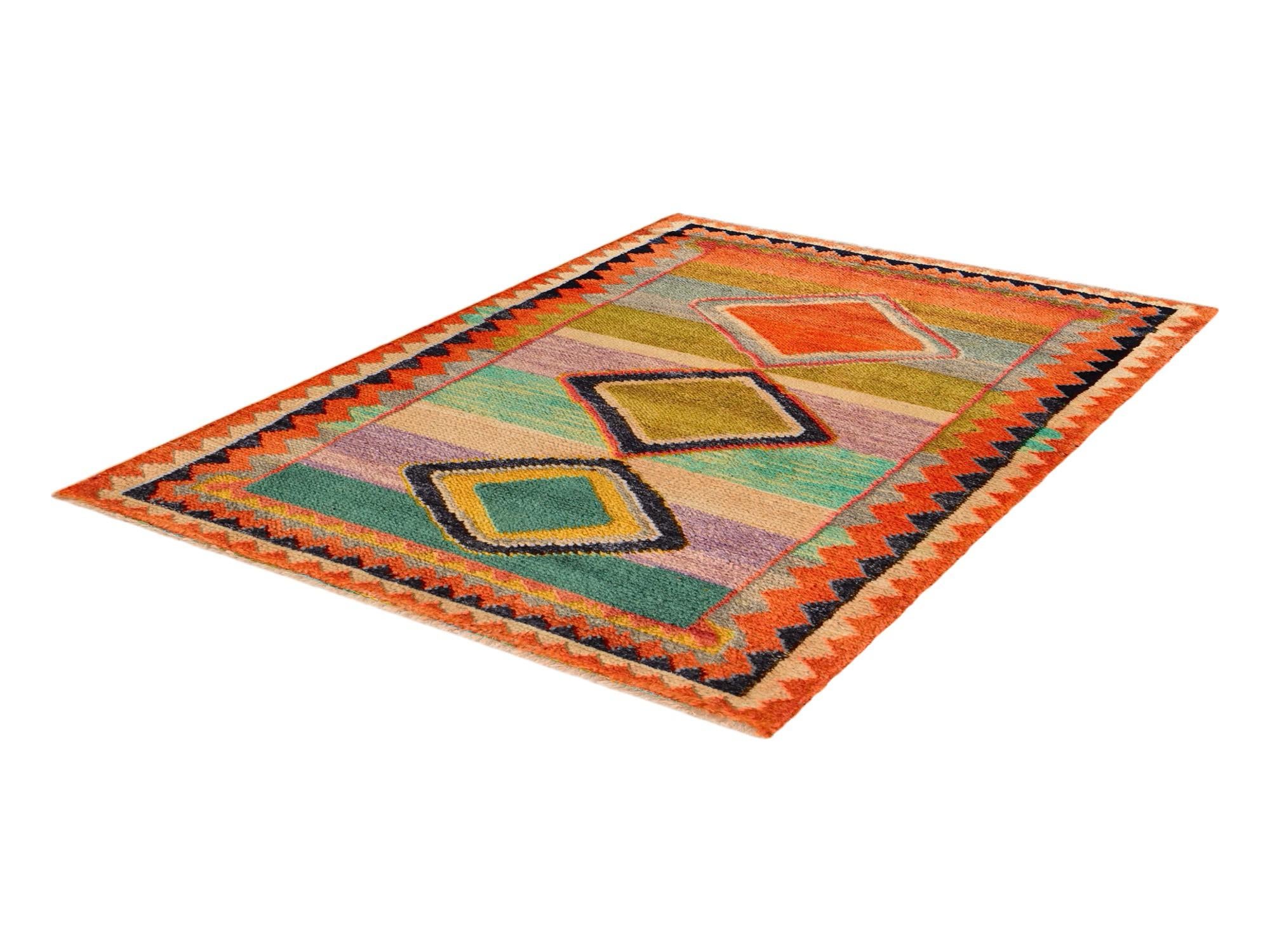 80cm x 115cm Hand Knotted Balouch Wool Rug