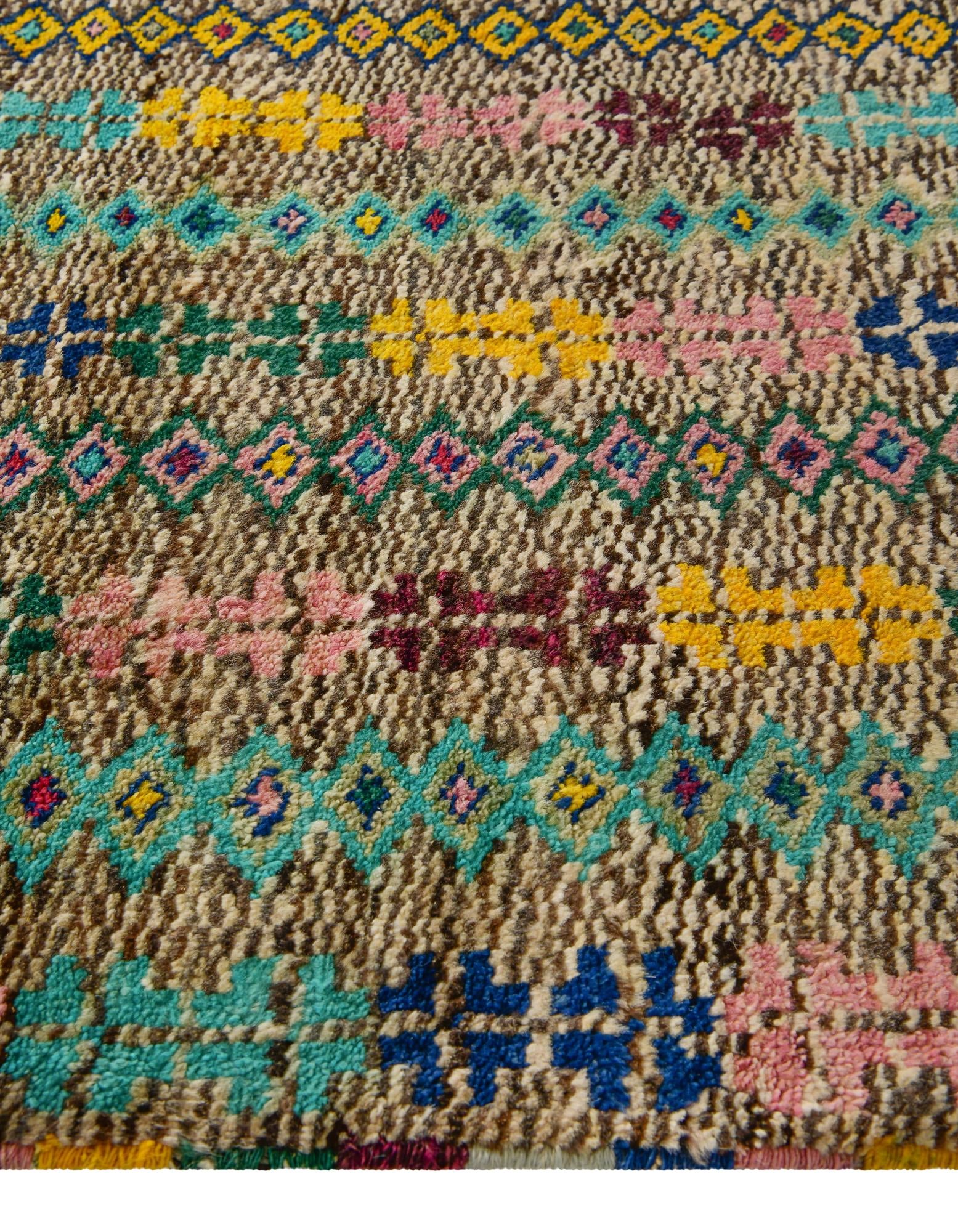 2' 11 x 4' 2 Hand Knotted Balouch Wool Rug