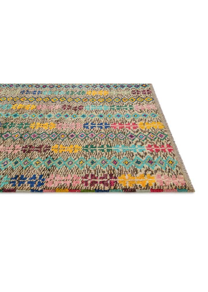2' 11 x 4' 2 Hand Knotted Balouch Wool Rug