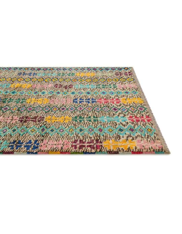 Detail image of 2' 11 x 4' 2 Hand Knotted Balouch Wool Rug
