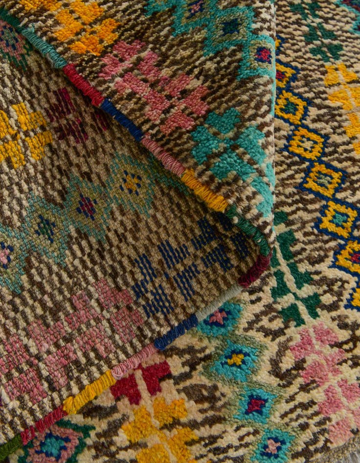 Detail image of 2' 11 x 4' 2 Hand Knotted Balouch Wool Rug