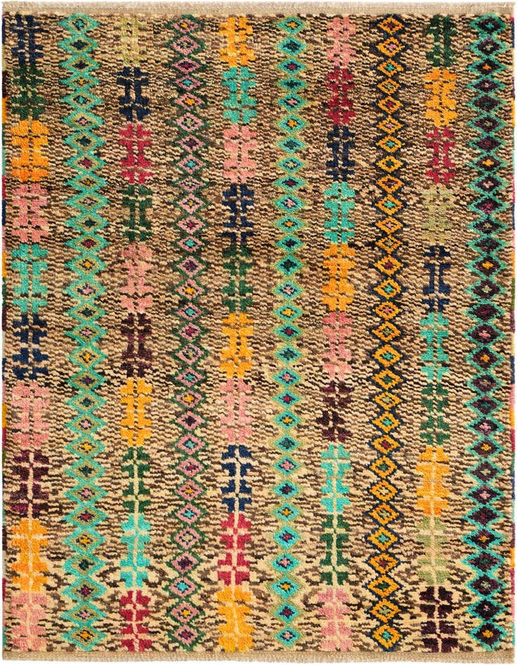 Detail image of 2' 11 x 4' 2 Hand Knotted Balouch Wool Rug