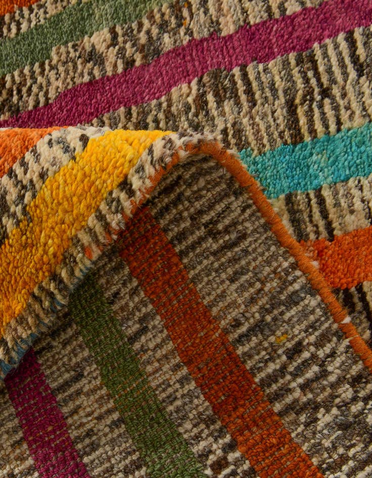 Detail image of 2' 9 x 4' 3 Balouch Wool Rug