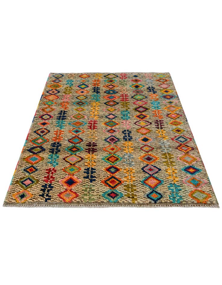 Detail image of 2' 8 x 4' 2 Hand Knotted Balouch Wool Rug