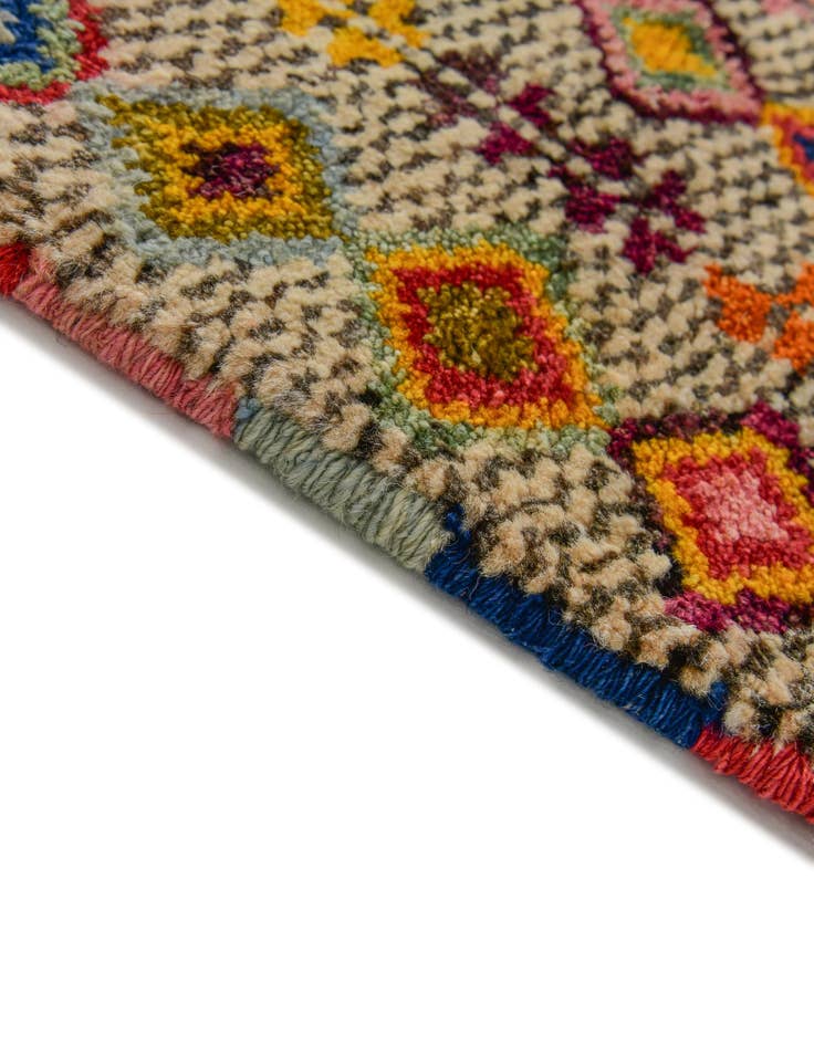 Detail image of 2' 8 x 4' 2 Hand Knotted Balouch Wool Rug