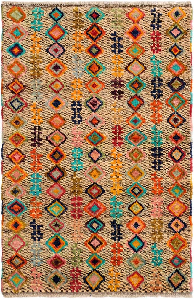 2' 8 x 4' 2 Hand Knotted Balouch Wool Rug