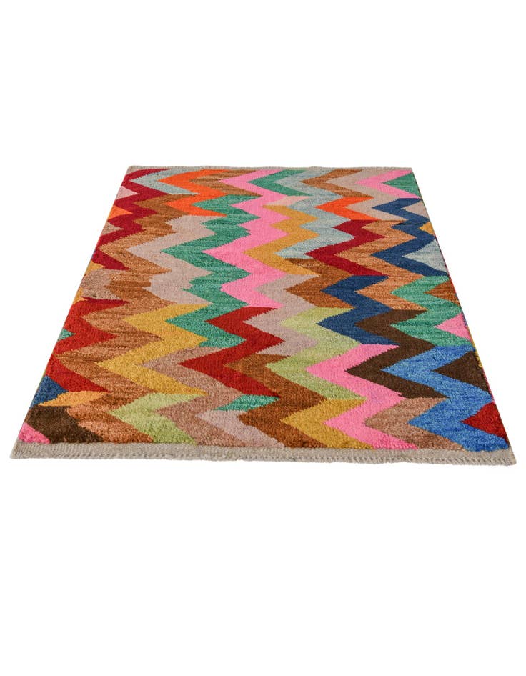 Detail image of 2' 9 x 4' 1 Hand Knotted Balouch Wool Rug