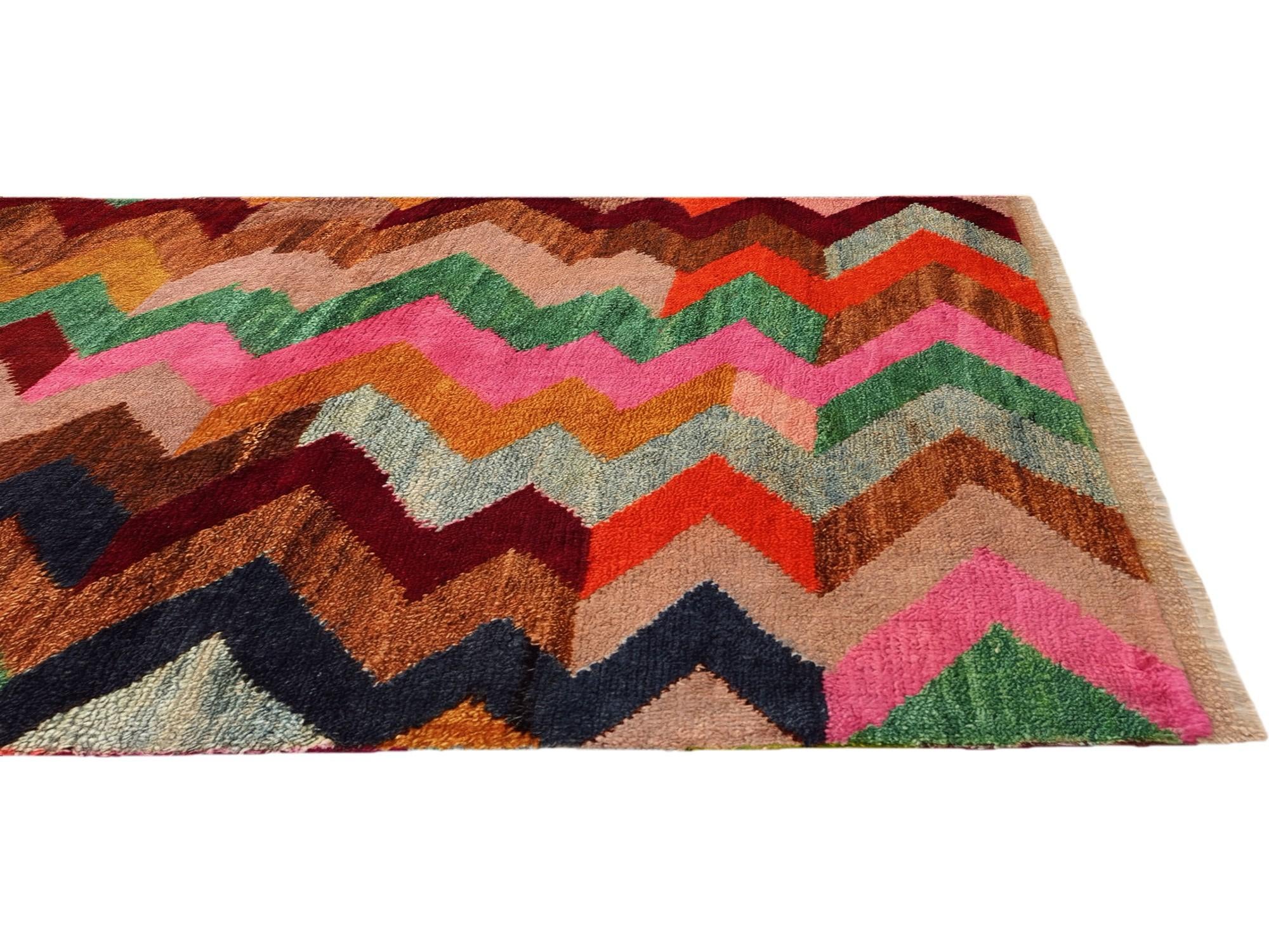 85cm x 125cm Hand Knotted Balouch Wool Rug