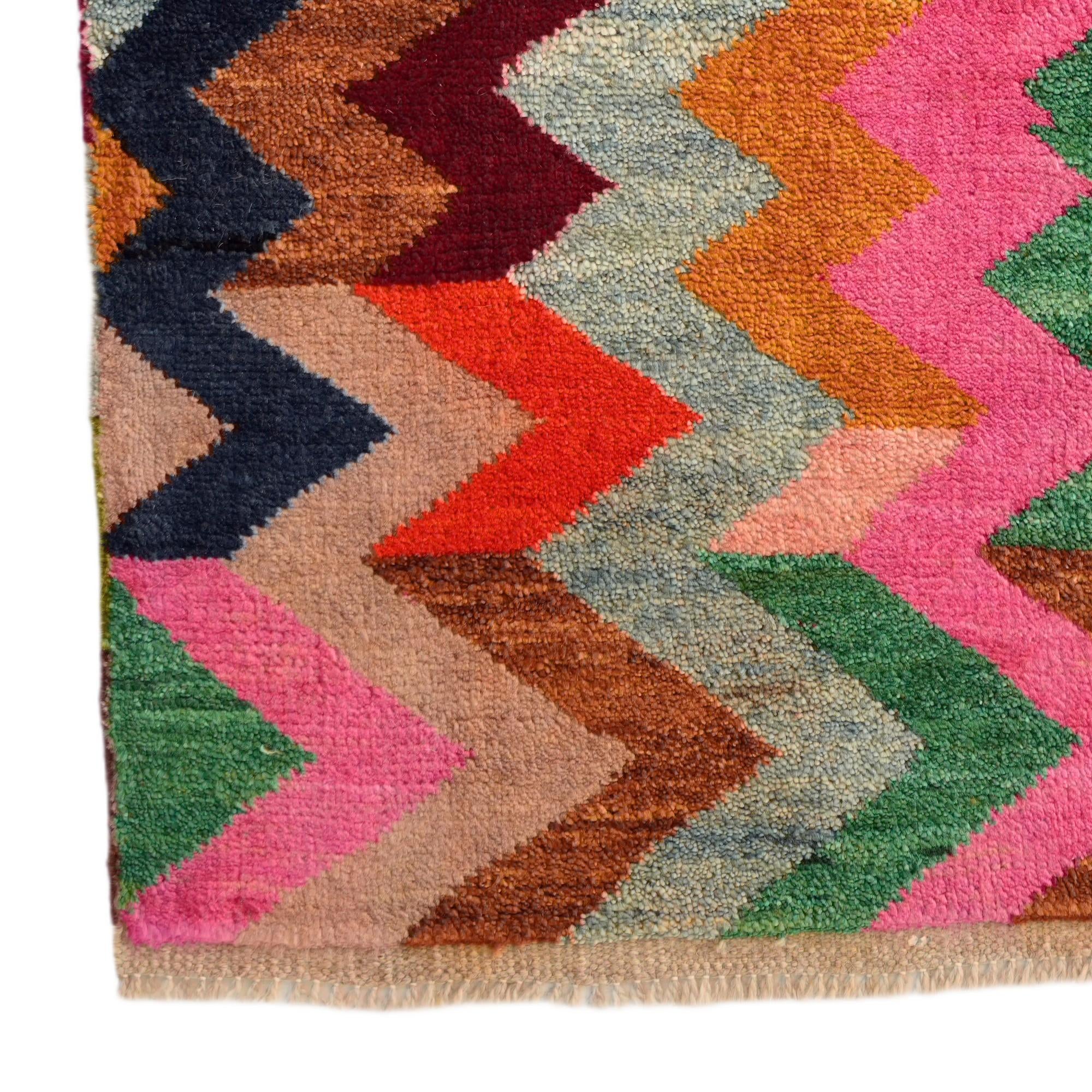 2' 9 x 4' 1 Hand Knotted Balouch Wool Rug
