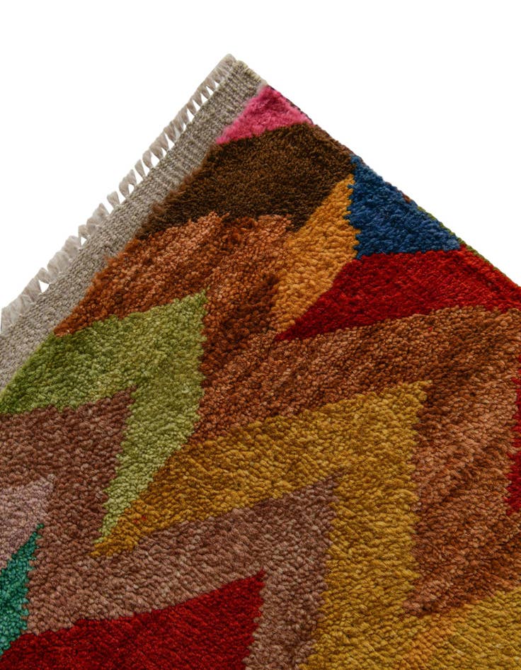 Detail image of 2' 9 x 4' 1 Hand Knotted Balouch Wool Rug