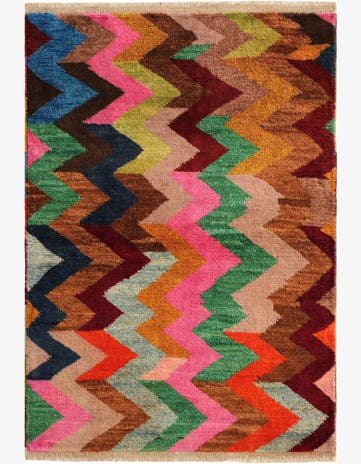 2' 9 x 4' 1 Hand Knotted Balouch Wool Rug