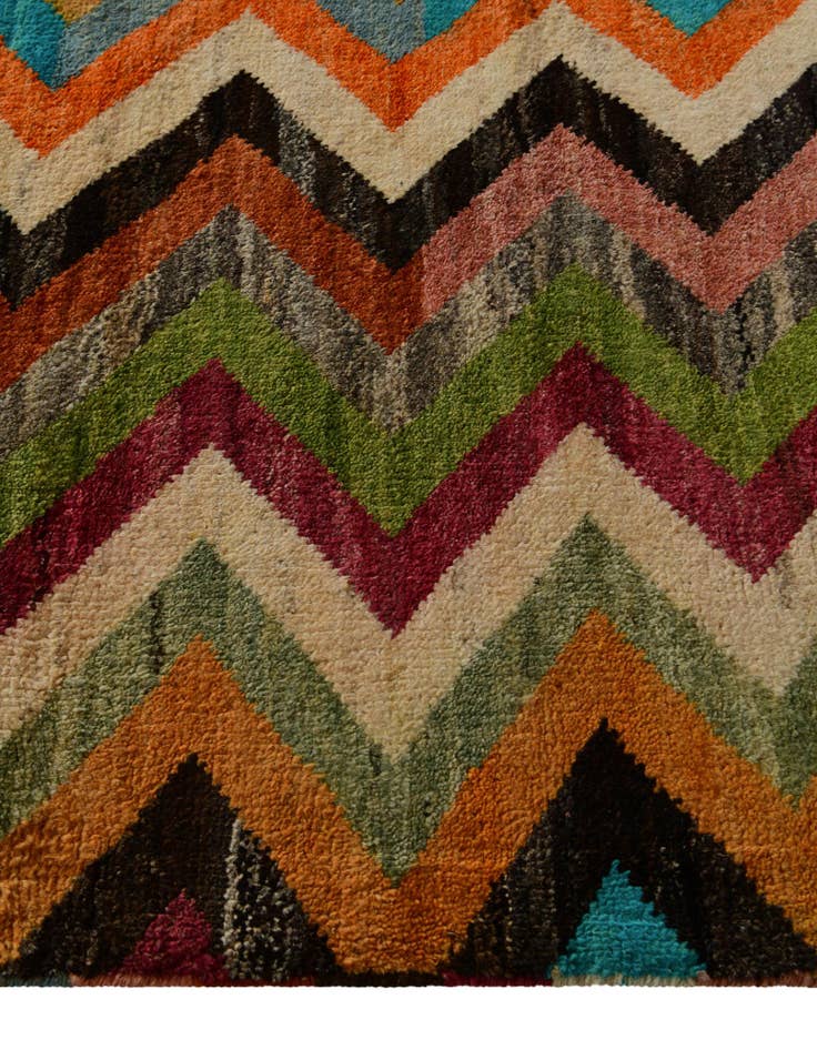 Detail image of 3' x 4' 2 Hand Knotted Balouch Wool Rug