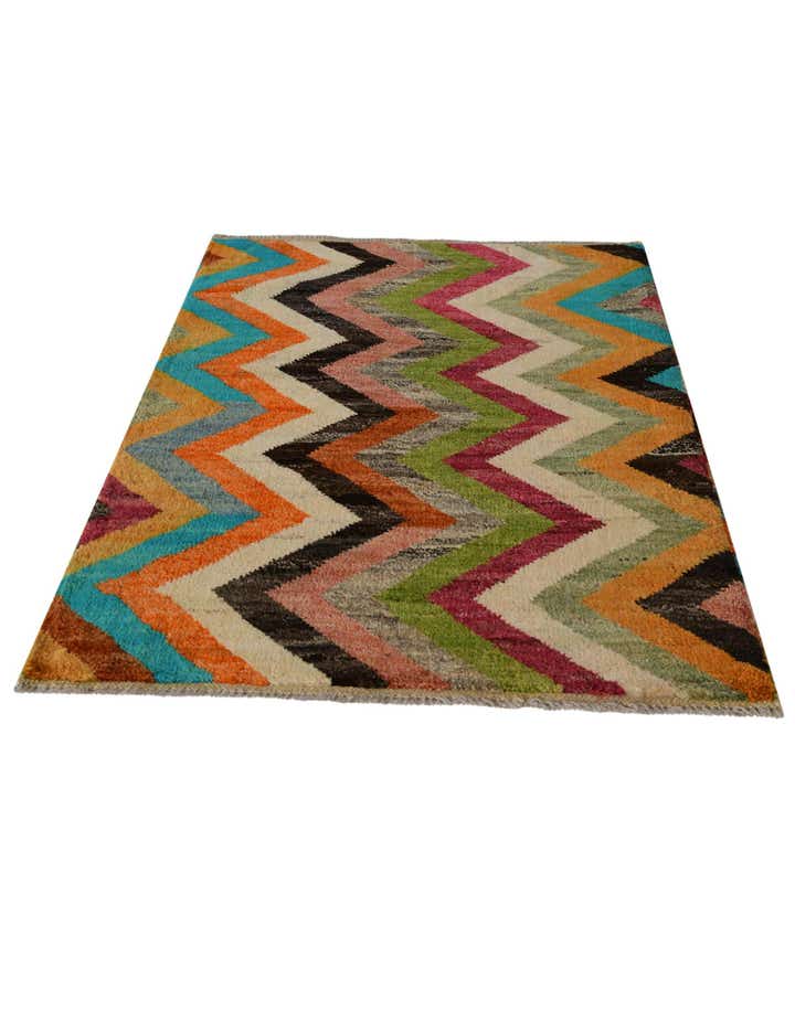 3' x 4' 2 Hand Knotted Balouch Wool Rug