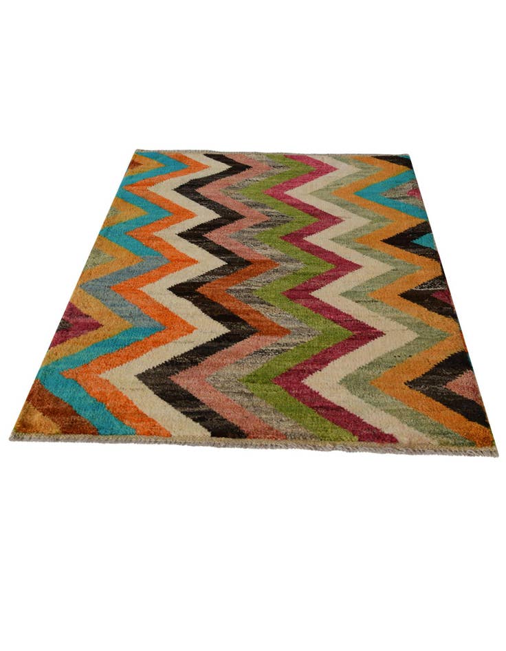 Detail image of 3' x 4' 2 Hand Knotted Balouch Wool Rug