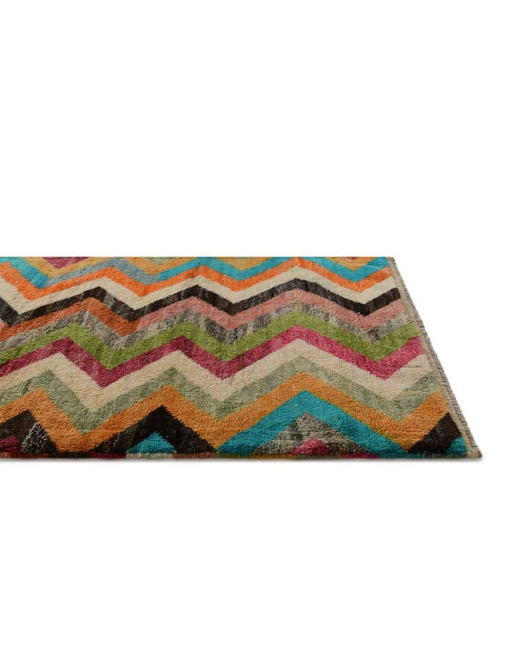 3' x 4' 2 Hand Knotted Balouch Wool Rug