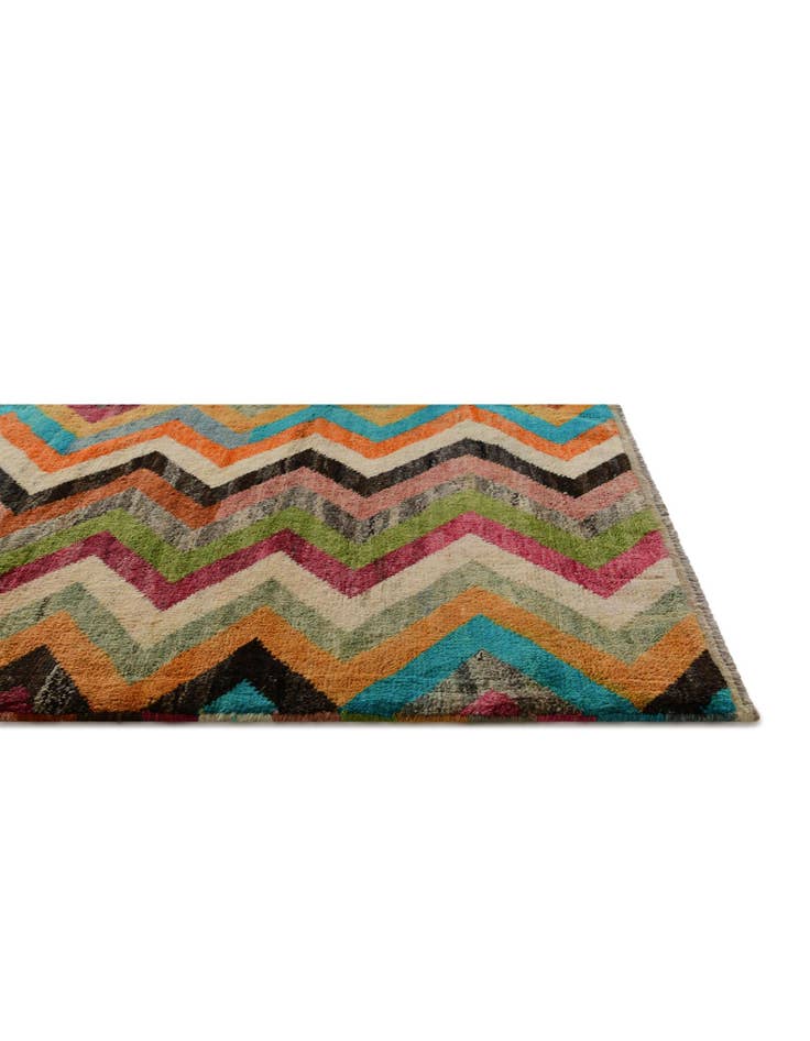 Detail image of 3' x 4' 2 Hand Knotted Balouch Wool Rug