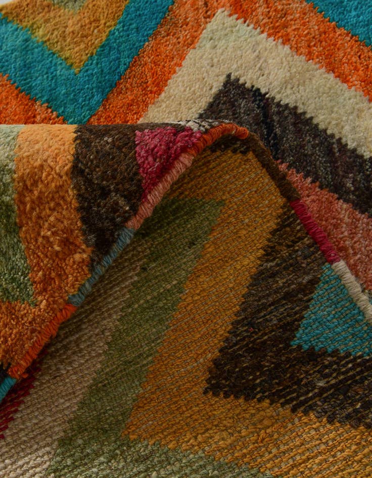 Detail image of 3' x 4' 2 Hand Knotted Balouch Wool Rug