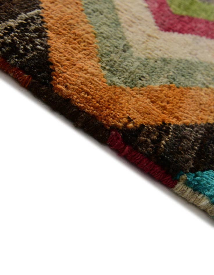 Detail image of 3' x 4' 2 Hand Knotted Balouch Wool Rug