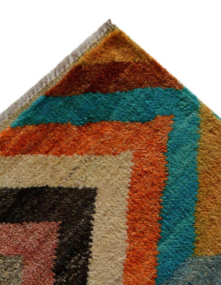 Detail image of 3' x 4' 2 Hand Knotted Balouch Wool Rug