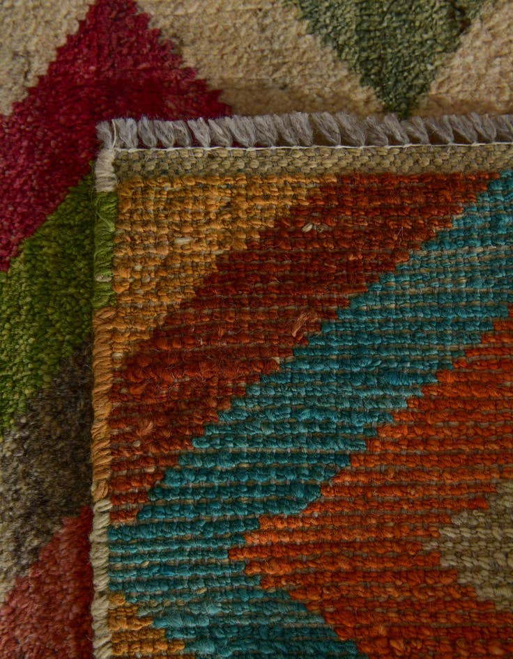 Detail image of 3' x 4' 2 Hand Knotted Balouch Wool Rug