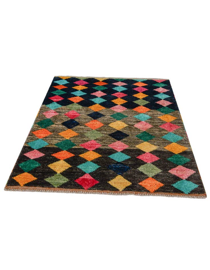 Detail image of 2' 9 x 4' 2 Hand Knotted Balouch Wool Rug