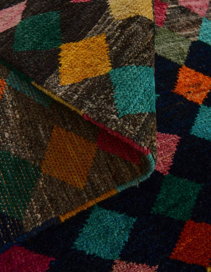 Detail image of 2' 9 x 4' 2 Hand Knotted Balouch Wool Rug