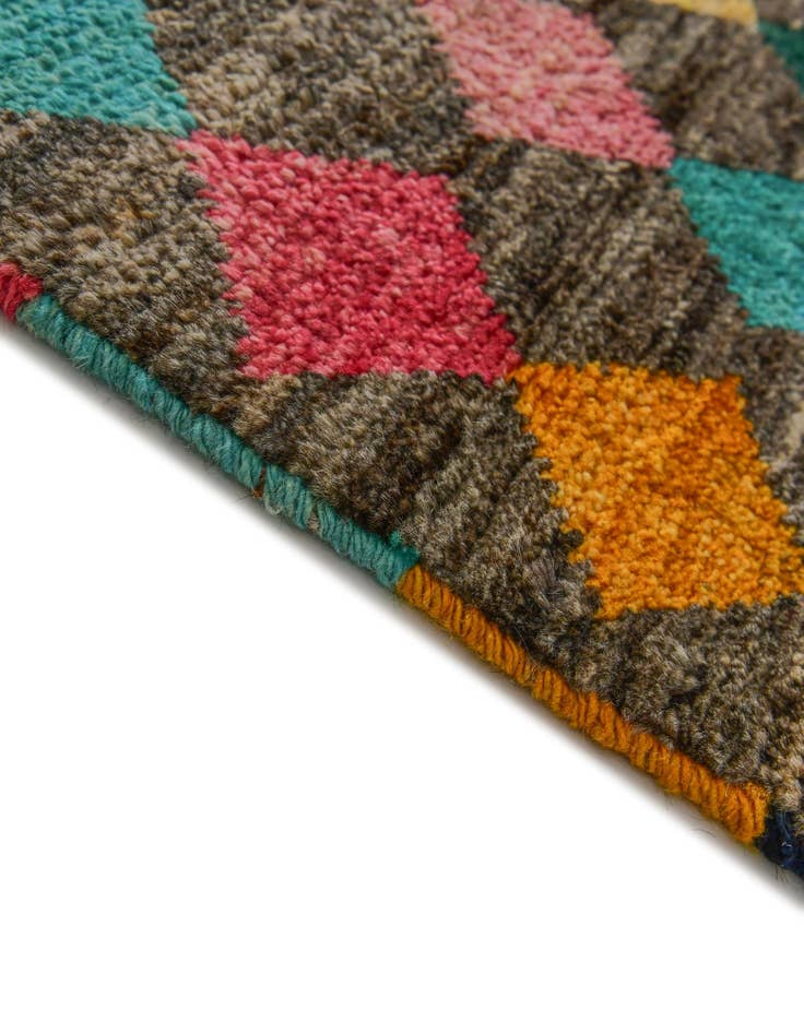 Detail image of 2' 9 x 4' 2 Hand Knotted Balouch Wool Rug