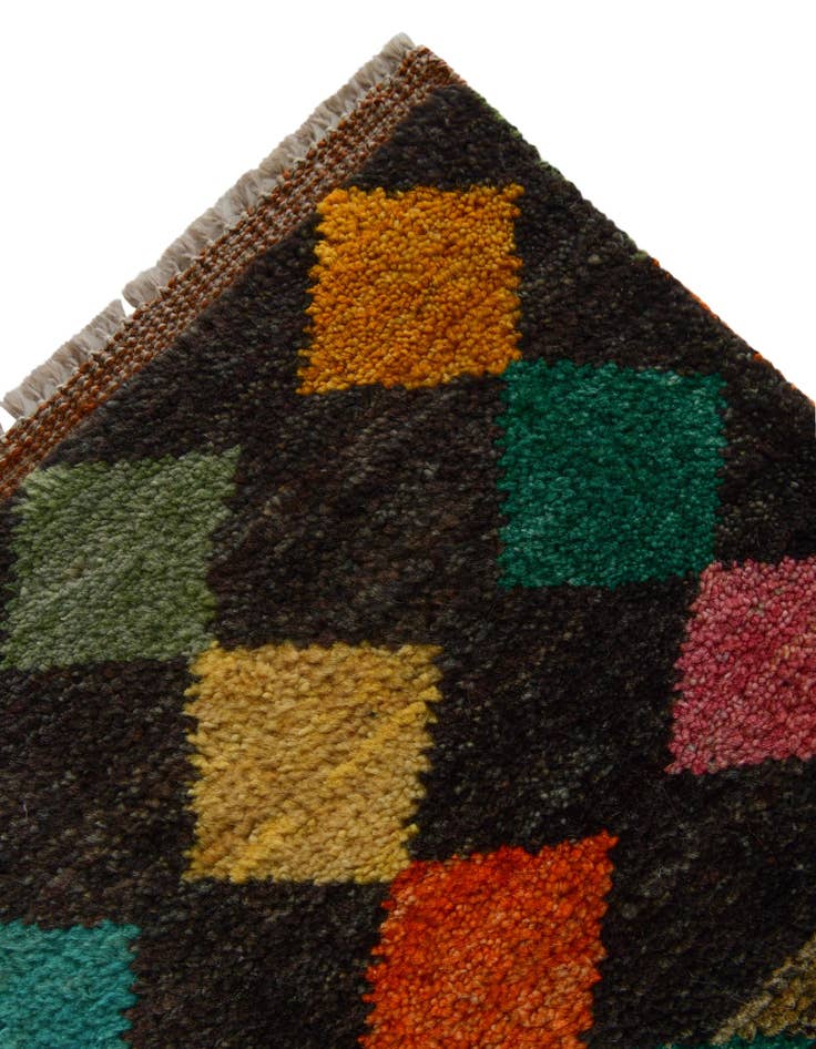 Detail image of 2' 9 x 4' 2 Hand Knotted Balouch Wool Rug