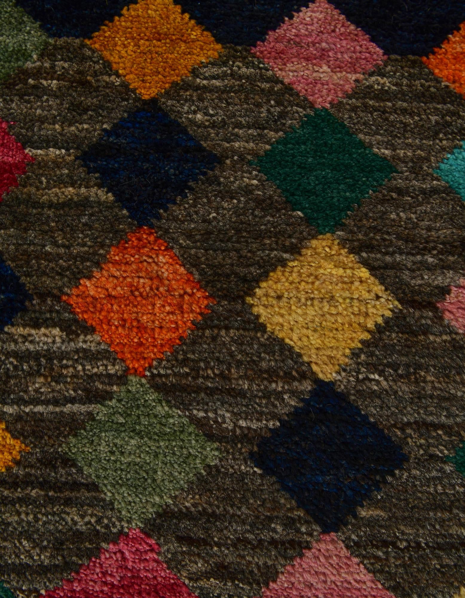2' 9 x 4' 2 Hand Knotted Balouch Wool Rug