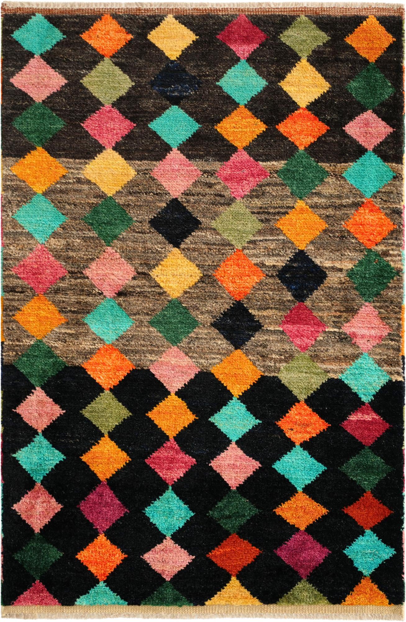 2' 9 x 4' 2 Hand Knotted Balouch Wool Rug