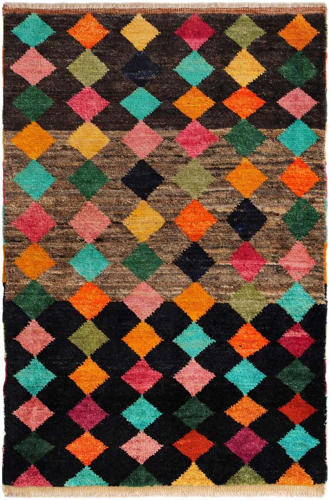 2' 9 x 4' 2 Hand Knotted Balouch Wool Rug