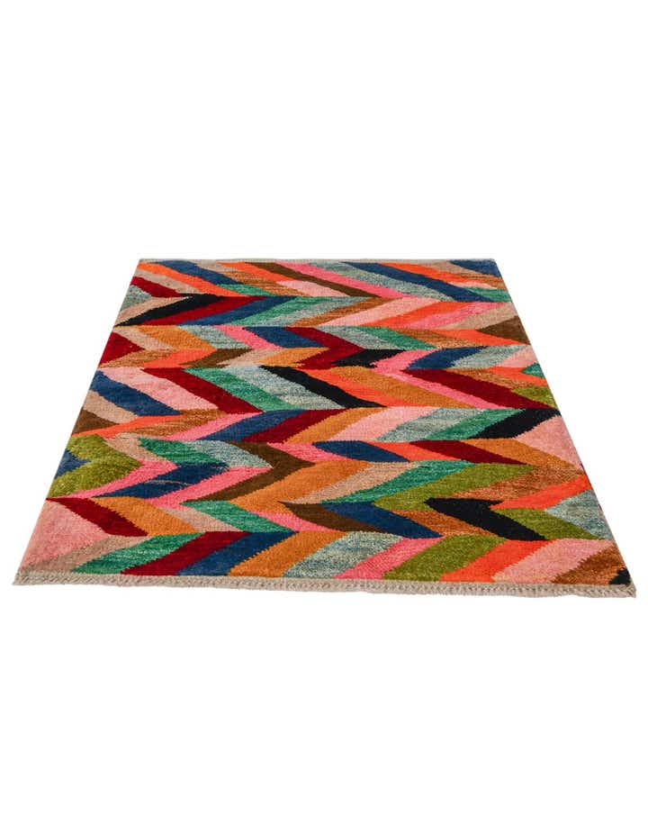 2' 8 x 4' 1 Hand Knotted Balouch Wool Rug