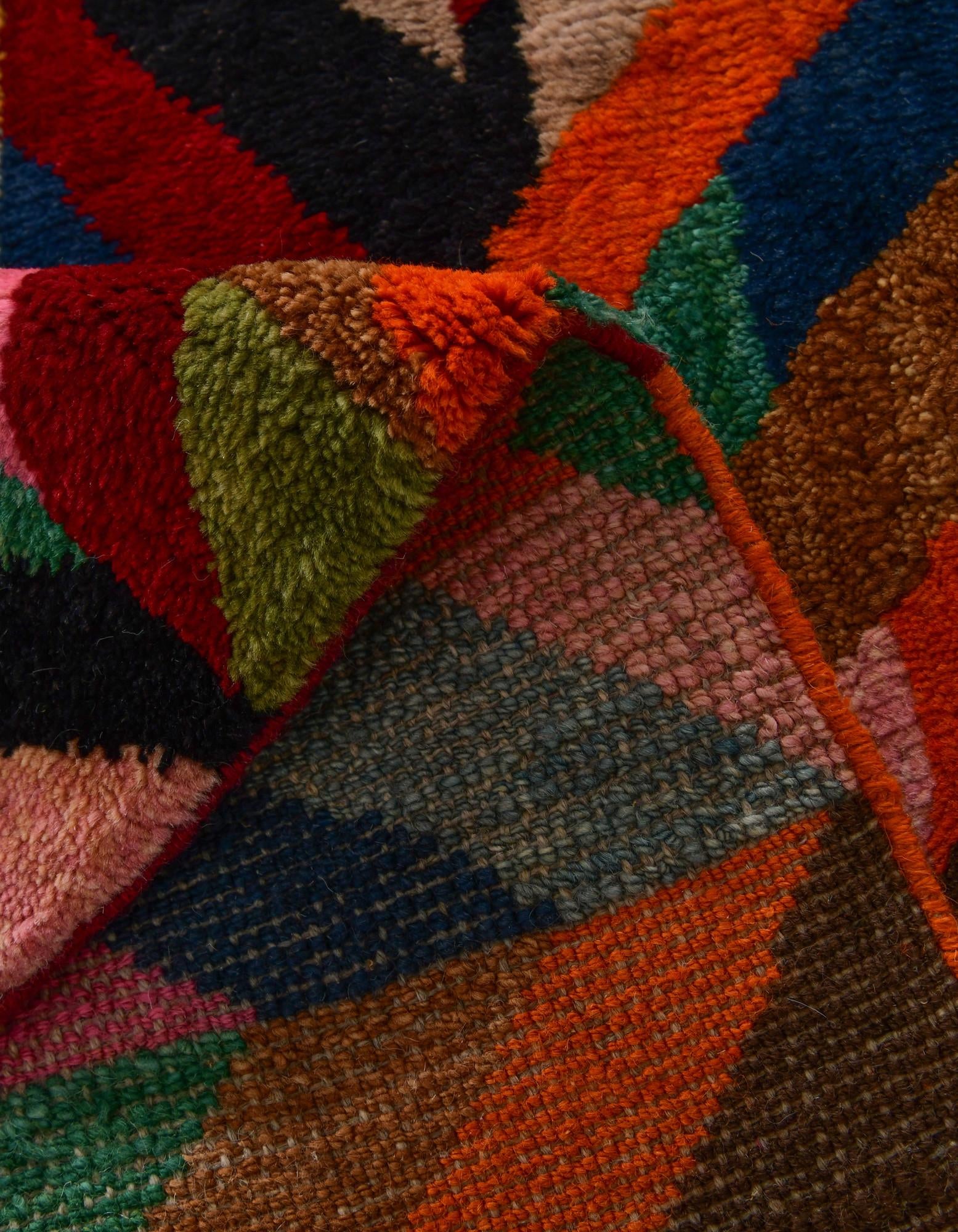 2' 8 x 4' 1 Hand Knotted Balouch Wool Rug