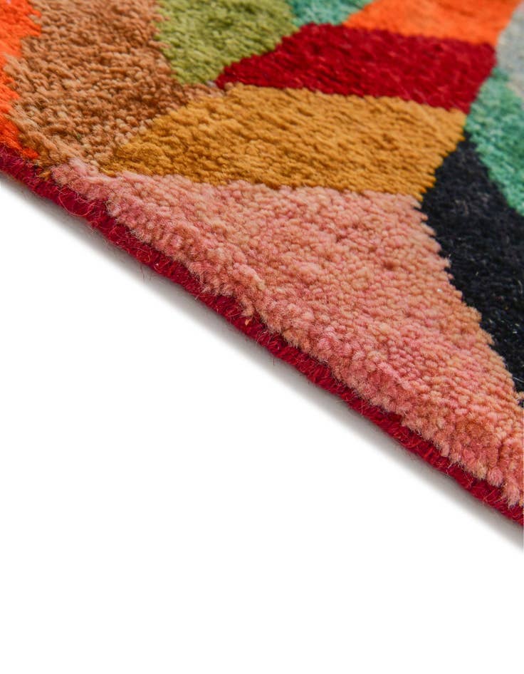 Detail image of 2' 8 x 4' 1 Hand Knotted Balouch Wool Rug