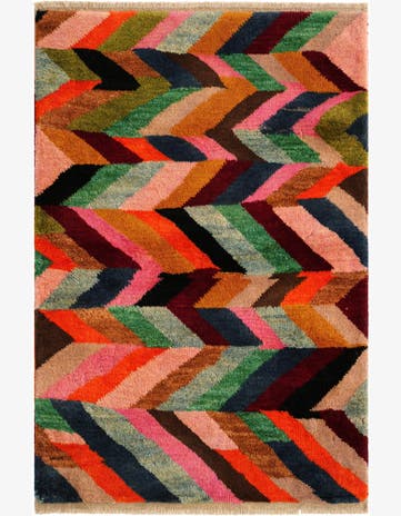 2' 8 x 4' 1 Hand Knotted Balouch Wool Rug