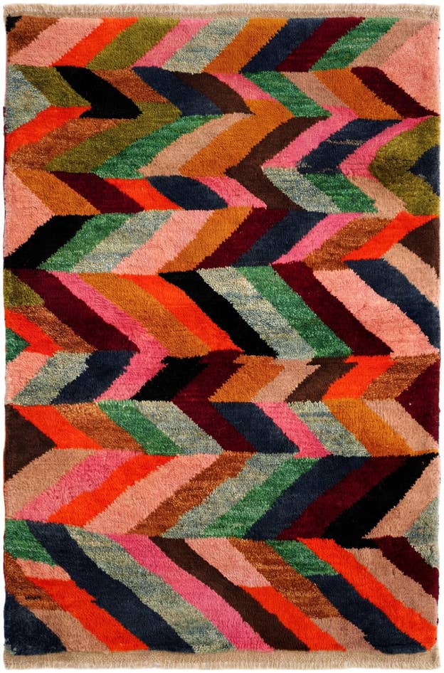 Detail image of 2' 8 x 4' 1 Hand Knotted Balouch Wool Rug