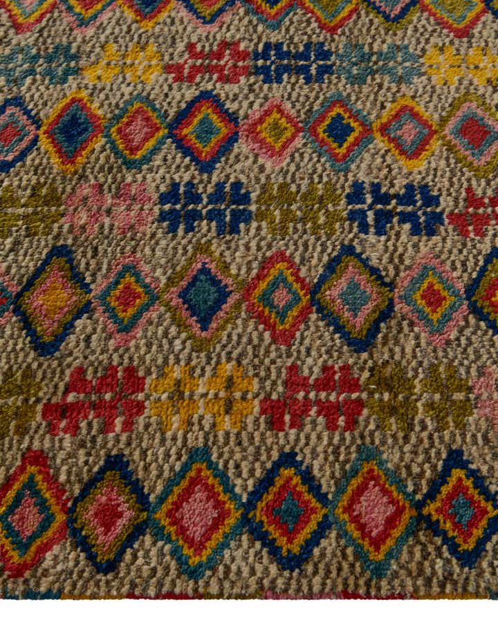 2' 7 x 4' Hand Knotted Balouch Wool Rug