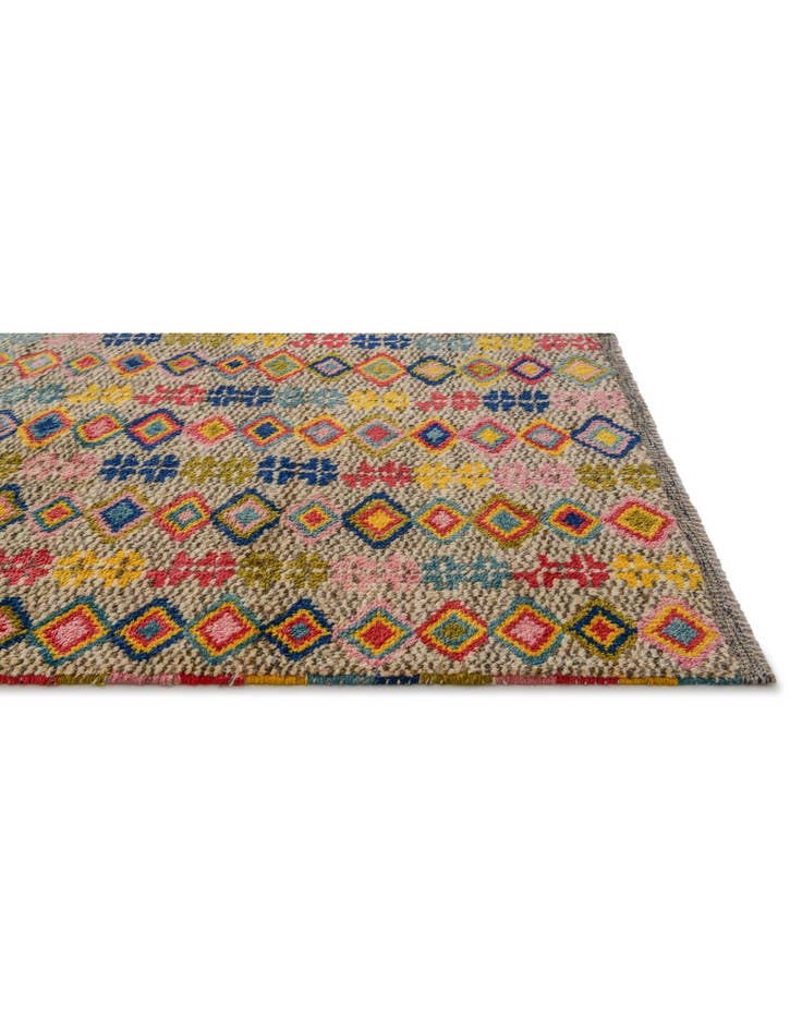 Detail image of 2' 7 x 4' Hand Knotted Balouch Wool Rug