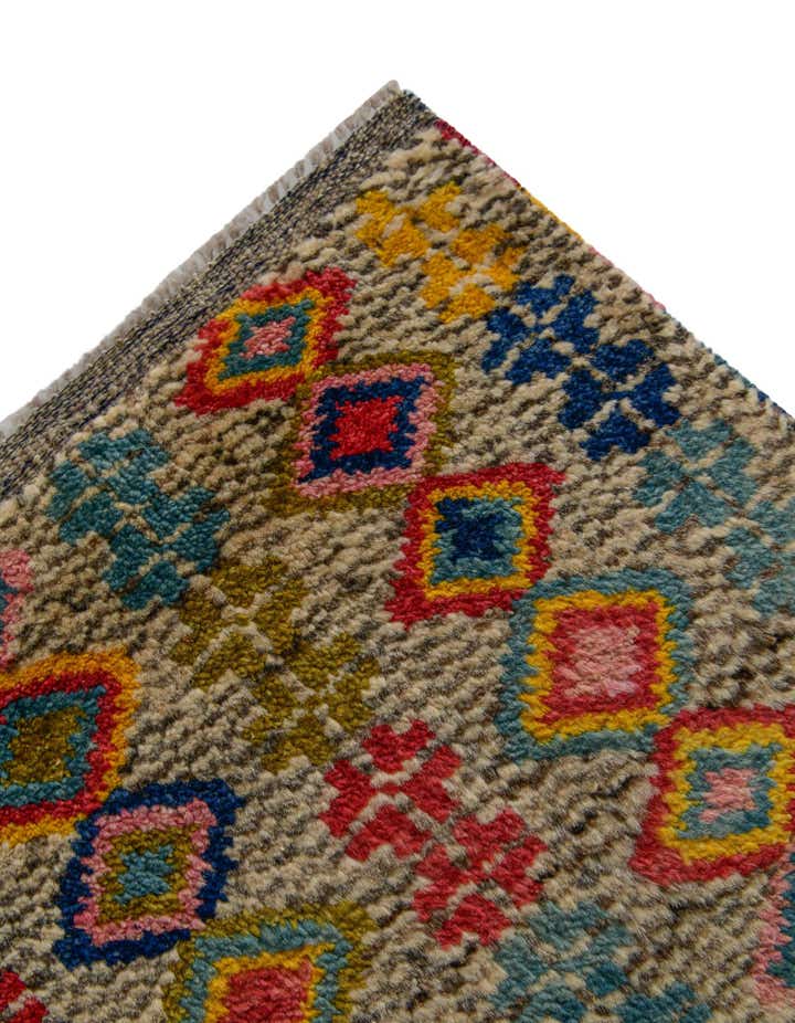 2' 7 x 4' Hand Knotted Balouch Wool Rug