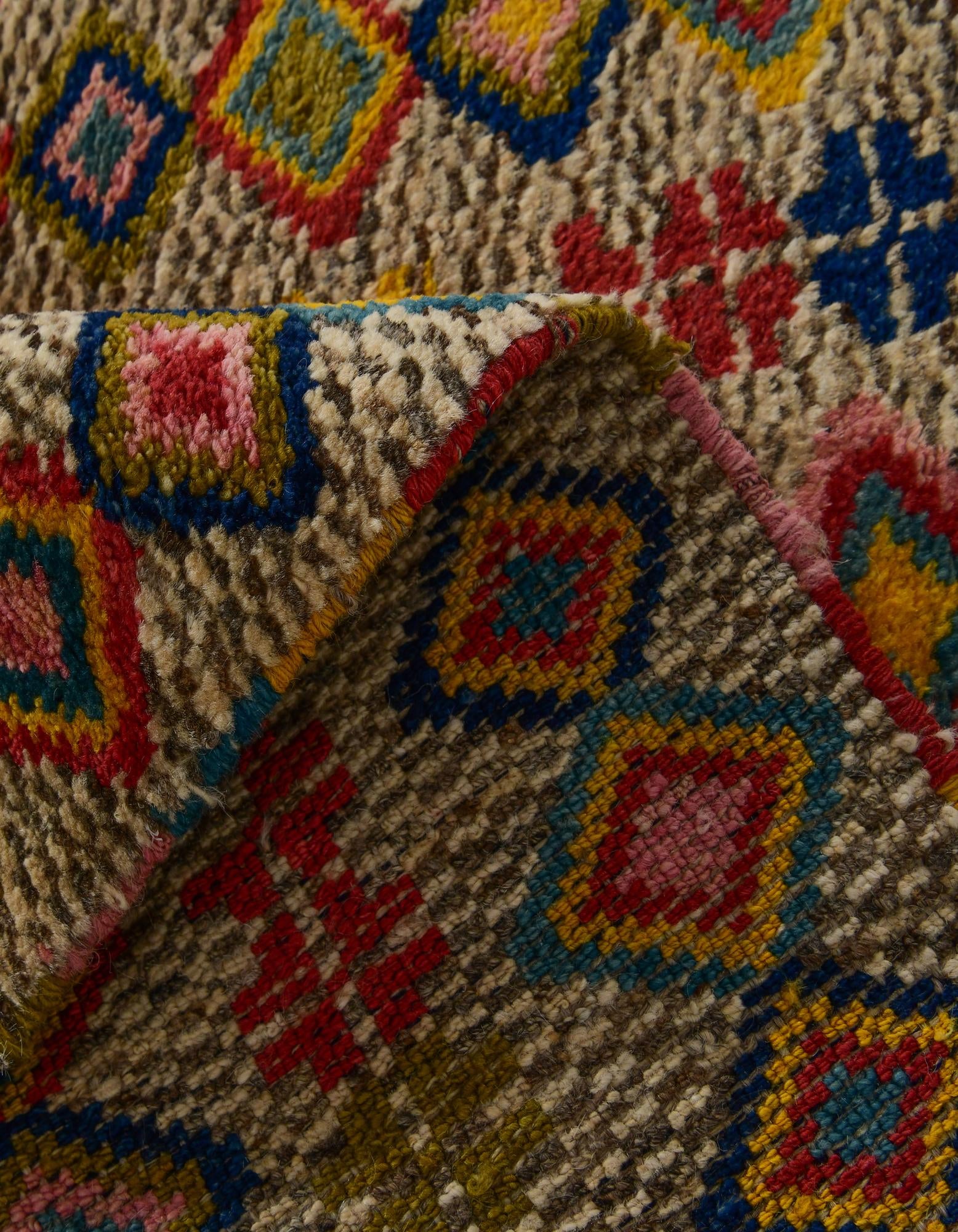 2' 7 x 4' Hand Knotted Balouch Wool Rug