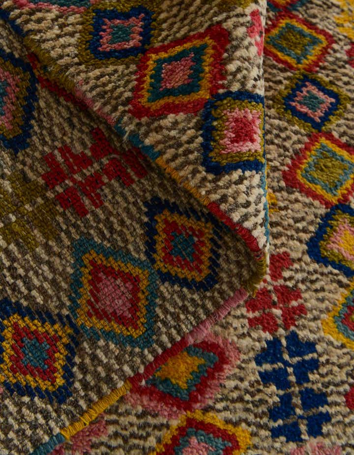 2' 7 x 4' Hand Knotted Balouch Wool Rug