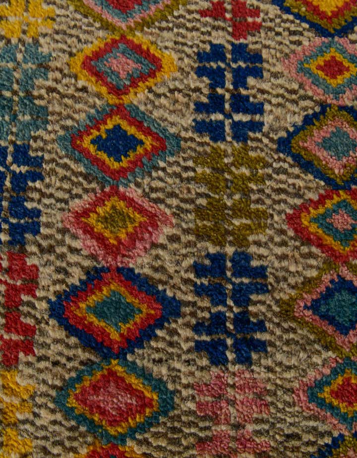 2' 7 x 4' Hand Knotted Balouch Wool Rug