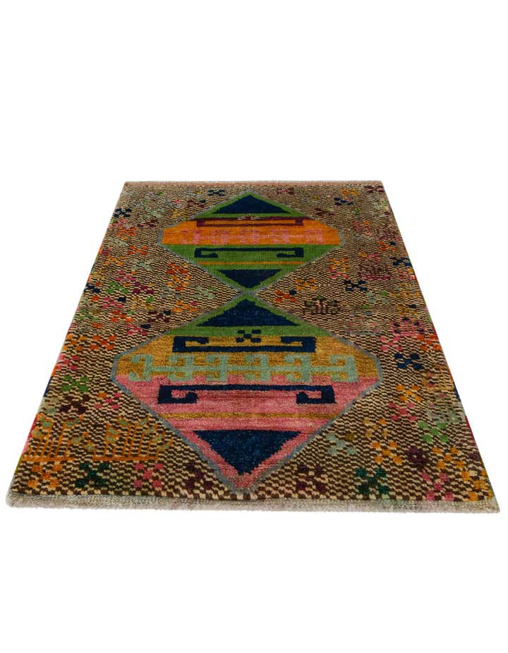 2' 9 x 4' 2 Hand Knotted Balouch Wool Rug