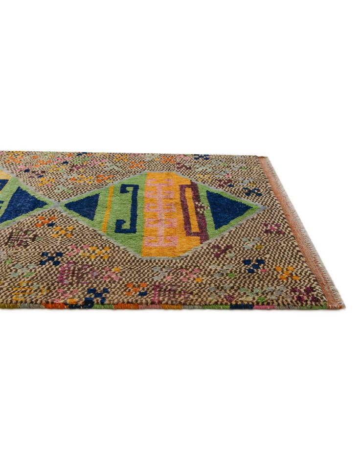 Detail image of 2' 9 x 4' 2 Hand Knotted Balouch Wool Rug